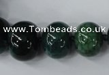CAG5427 8*12mm – 20*30mm rondelle dragon veins agate beads