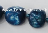 CAG5525 15.5 inches 20*22mm - 20*24mm nuggets agate gemstone beads