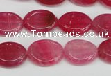 CAG5620 15 inches 13*16mm oval dragon veins agate beads wholesale