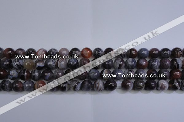 CAG5954 15.5 inches 12mm round botswana agate beads wholesale