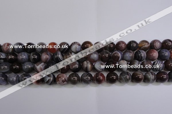 CAG5955 15.5 inches 14mm round botswana agate beads wholesale