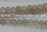 CAG6531 15.5 inches 4mm round Brazilian grey agate beads