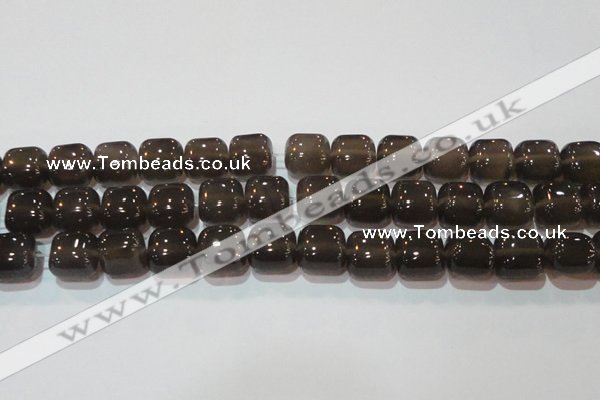 CAG6542 15.5 inches 14*14mm square Brazilian grey agate beads