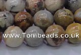 CAG6673 15.5 inches 10mm round natural crazy lace agate beads