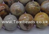 CAG6676 15.5 inches 16mm round natural crazy lace agate beads