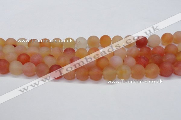 CAG6690 15 inches 8mm round multicolor pilates agate beads