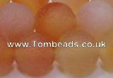 CAG6695 15 inches 18mm round multicolor pilates agate beads