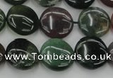 CAG6771 15.5 inches 14mm flat round Indian agate beads wholesale