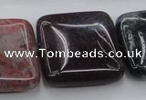 CAG6782 15.5 inches 20*20mm square Indian agate beads wholesale