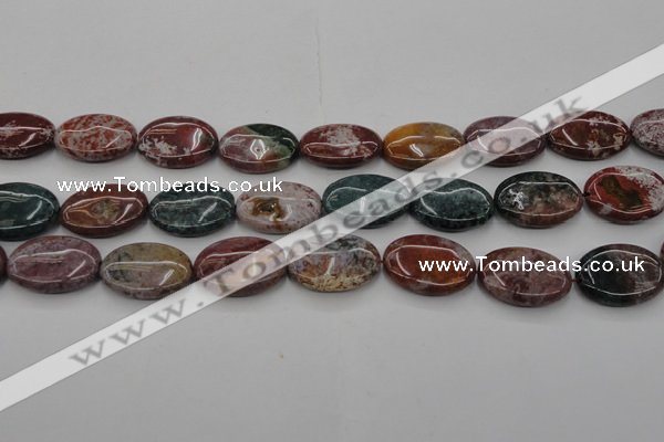 CAG6799 15.5 inches 18*25mm oval Indian agate beads wholesale