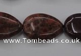 CAG6807 15.5 inches 18*25mm flat teardrop Indian agate beads