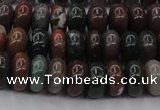 CAG6820 15.5 inches 5*10mm rondelle Indian agate beads wholesale