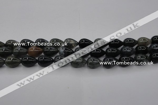 CAG6825 15.5 inches 12*16mm teardrop Indian agate beads wholesale