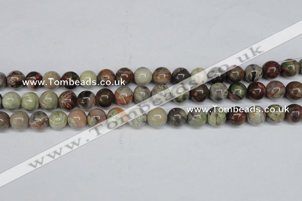 CAG7003 15.5 inches 10mm round ocean agate gemstone beads