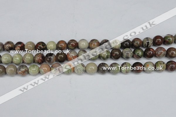 CAG7004 15.5 inches 12mm round ocean agate gemstone beads