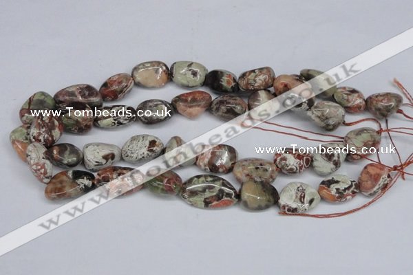 CAG7021 15.5 inches 13*18mm - 15*20mm nuggets ocean agate beads