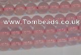 CAG7149 15.5 inches 4mm round pink agate gemstone beads