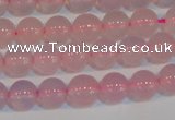 CAG7150 15.5 inches 6mm round pink agate gemstone beads