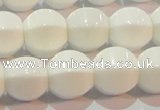 CAG7214 15.5 inches 12*12mm pumpkin white agate gemstone beads