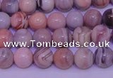 CAG7302 15.5 inches 8mm round red botswana agate gemstone beads