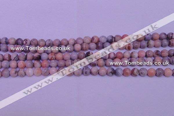 CAG7302 15.5 inches 8mm round red botswana agate gemstone beads