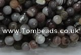 CAG743 15.5 inches 6mm faceted round botswana agate beads wholesale