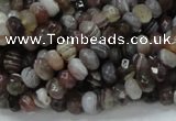 CAG746 15.5 inches 4*6mm faceted rondelle botswana agate beads