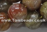 CAG769 15.5 inches 20mm round yellow agate gemstone beads wholesale