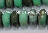 CAG7891 15.5 inches 15*20mm faceted rondelle grass agate beads