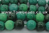 CAG7905 15.5 inches 8mm round grass agate beads wholesale