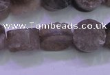 CAG8432 15.5 inches 14mm coin grey druzy agate gemstone beads