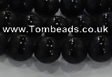 CAG8675 15.5 inches 6mm round matte tibetan agate gemstone beads