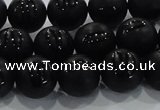 CAG8686 15.5 inches 8mm round matte tibetan agate gemstone beads