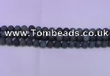 CAG8881 15.5 inches 6mm round matte moss agate beads