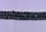 CAG8883 15.5 inches 10mm round matte moss agate beads