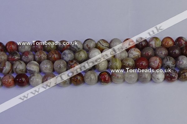 CAG9115 15.5 inches 14mm round Mexican crazy lace agate beads