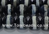 CAG9134 15.5 inches 10mm round tibetan agate beads wholesale