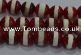 CAG9140 15.5 inches 6mm round tibetan agate beads wholesale