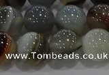 CAG9152 15.5 inches 14mm round line agate beads wholesale