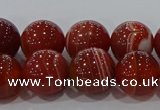 CAG9179 15.5 inches 10mm round line agate beads wholesale