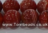 CAG9182 15.5 inches 16mm round line agate beads wholesale