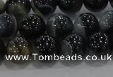 CAG9187 15.5 inches 10mm round line agate beads wholesale