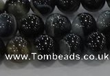 CAG9187 15.5 inches 10mm round line agate beads wholesale