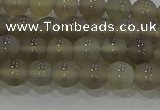 CAG9343 15.5 inches 6mm round matte grey agate beads wholesale