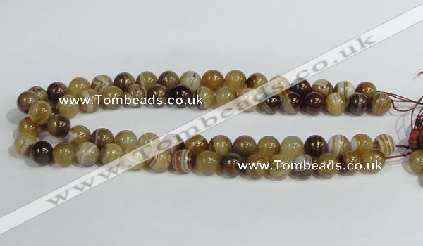 CAG939 16 inches 12mm round madagascar agate gemstone beads