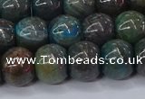 CAG9509 15.5 inches 11*14mm drun blue crazy lace agate beads