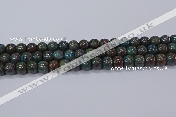 CAG9509 15.5 inches 11*14mm drun blue crazy lace agate beads