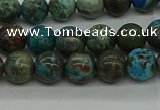 CAG9600 15.5 inches 6mm round ocean agate gemstone beads wholesale