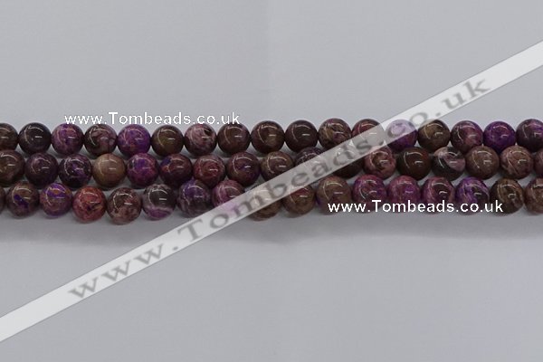 CAG9640 15.5 inches 6mm round ocean agate gemstone beads wholesale