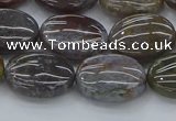 CAG9741 15.5 inches 12*16mm oval Indian agate beads wholesale